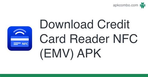 credit card reader nfc emv apk|nfc card reader download.